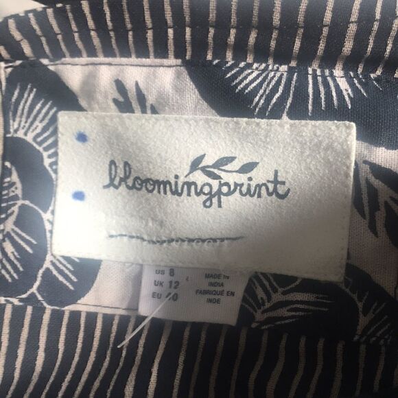 Anthropology ADRIENNE Flounced MIDI Dress - Picture 10 of 10